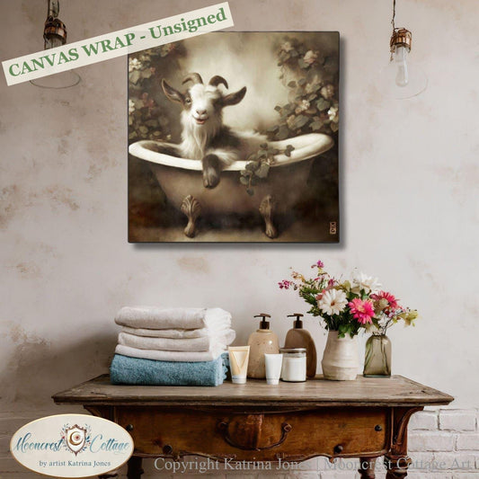 Bathroom Wall Art, Cute French Country Bath Decor