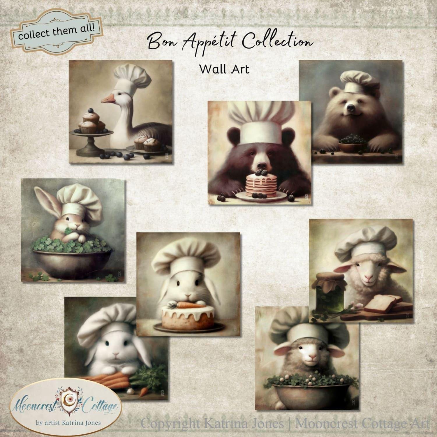 Cute Sheep Art, Country Kitchen Decor