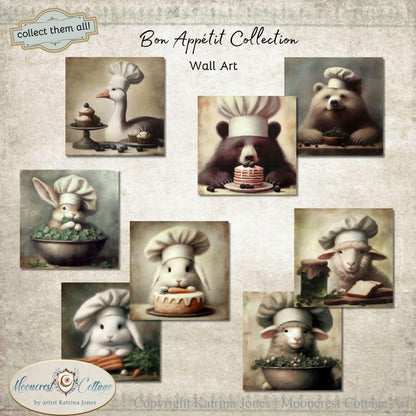 Cute Sheep Art, Country Kitchen Decor