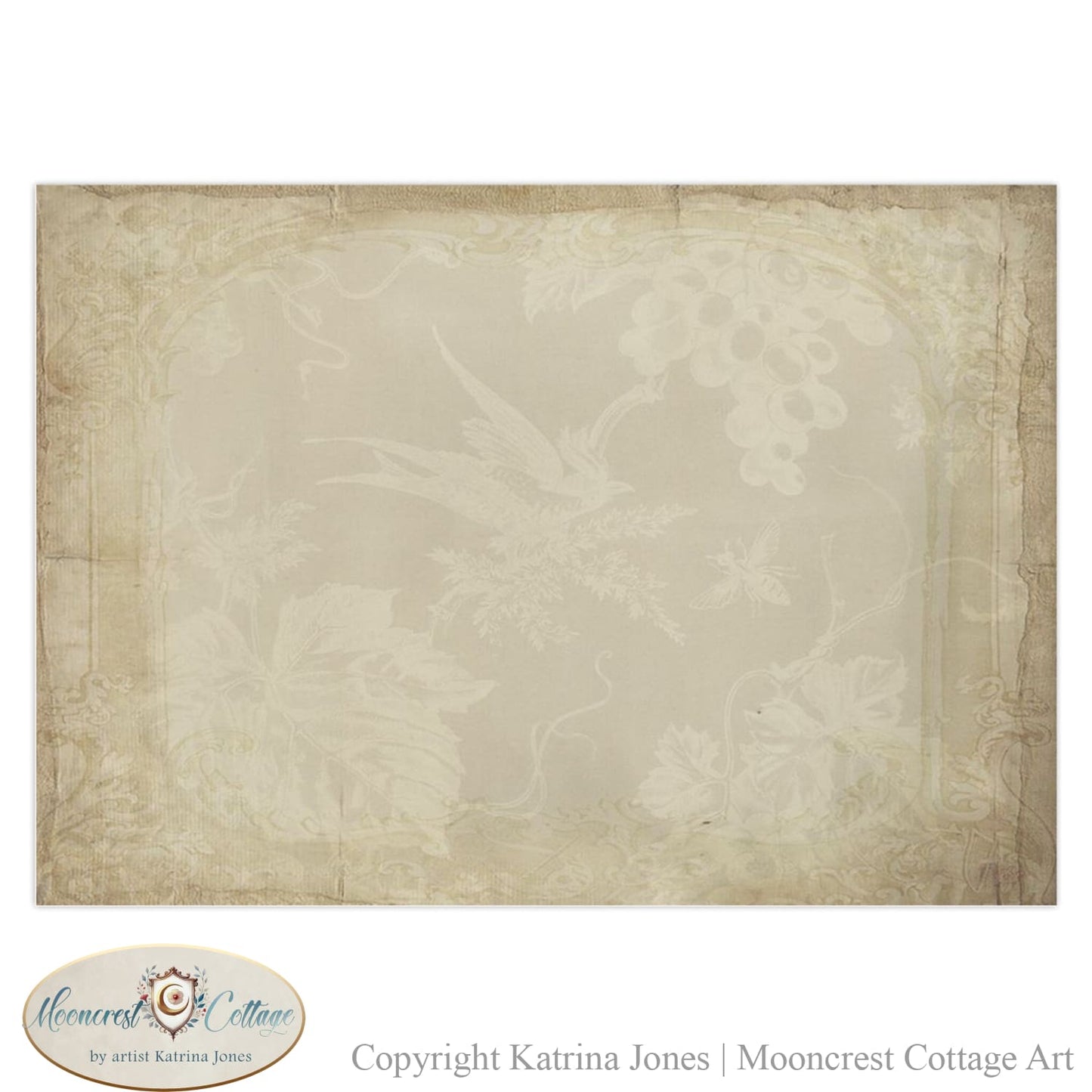 Mother Goose Country Cottage Greeting Card