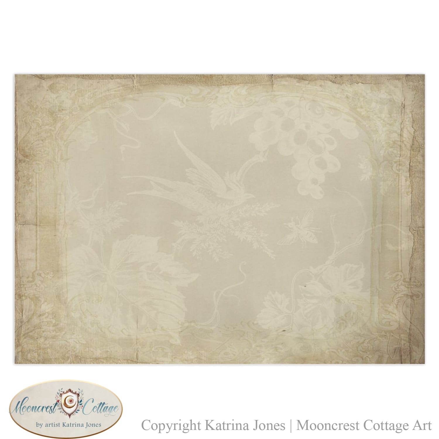 Mother Goose Country Cottage Greeting Card